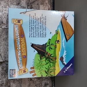 Drawing Conclusions Shipwrecked Board Game Brand New